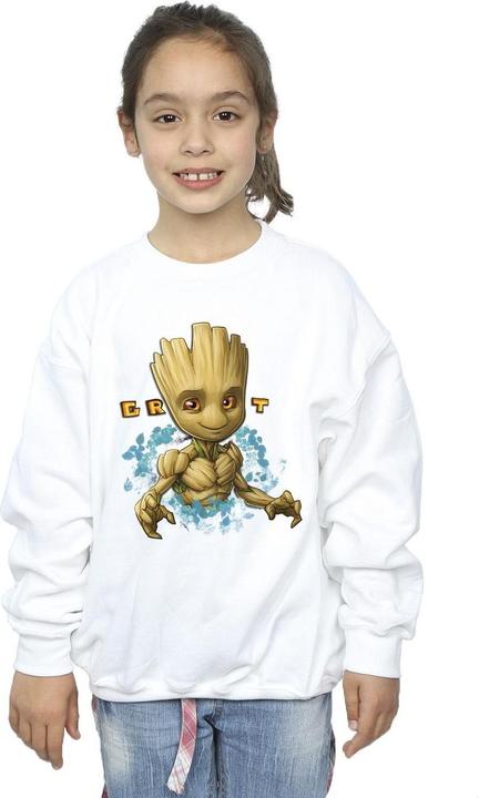 Produktbild Guardians of the Galaxy Groot Flowers Sweatshirt Mädchen (128)