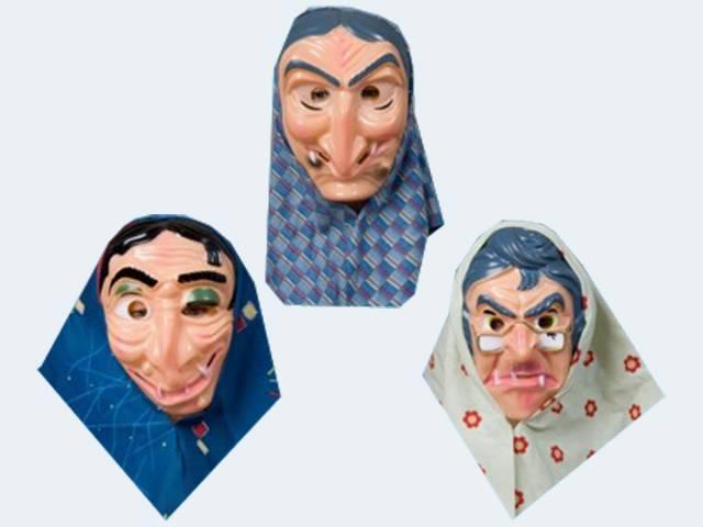 Immagine prodotto Festartikel Müller MÜLLER maschera da strega con foulard per adulti