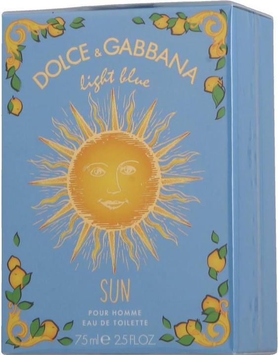 Produktbild Dolce & Gabbana Light Blue Sun Pour Homme (Eau de Toilette, 75 ml)