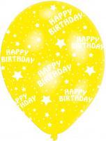 Image du produit Amscan 6 ballons Happy Birthday ass.