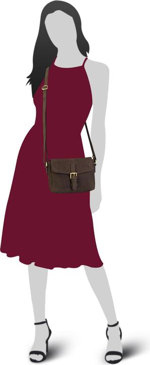 Immagine prodotto Klondike 1896 Taylor piccoloe Sac à bandoulière, marron foncé