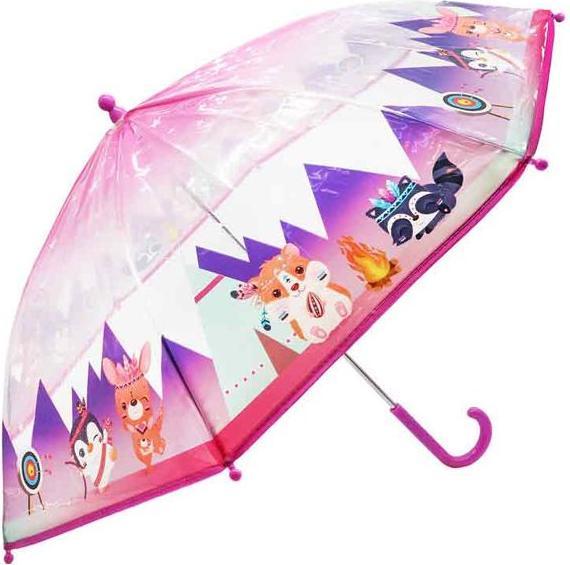 Actual product image BB Klostermannn Children's umbrella forest animals transparent