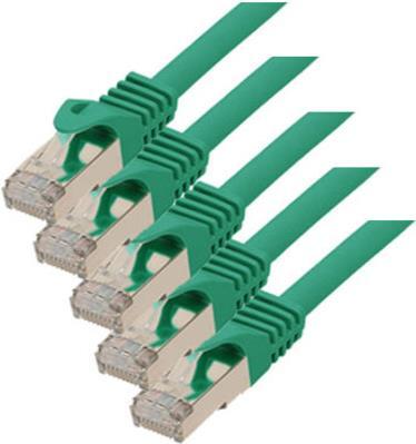 Image du produit S-Conn RJ45-RJ45 m-m (S/FTP, CAT7, 1 m)