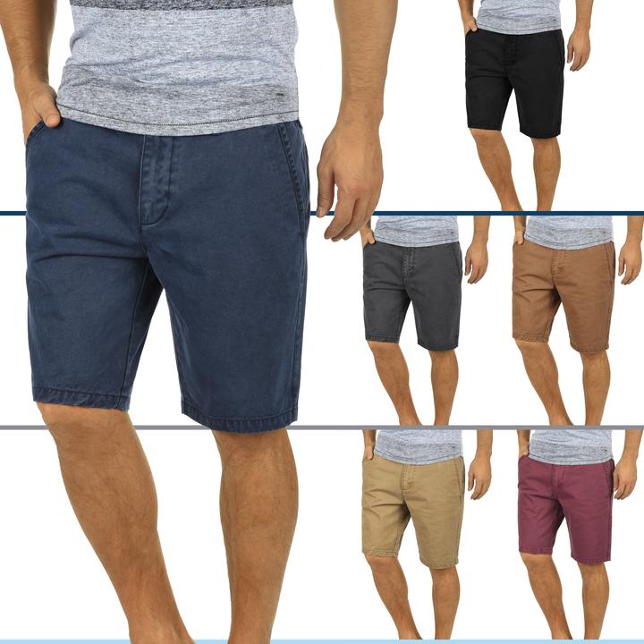 Actual product image Solid Pinhel Men's Chino Shorts (L)