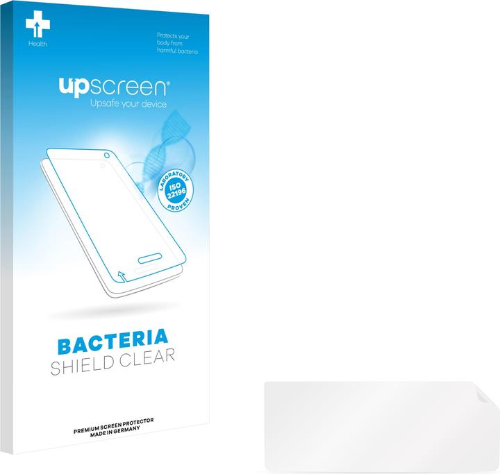 Actual product image upscreen Antibacterial screen protector