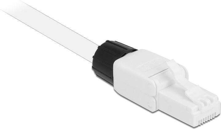 Image du produit Delock Connecteur RJ45 Cat.6 UTP sans outil 1 pièce, Blanc (Câble réseau Connecteur)