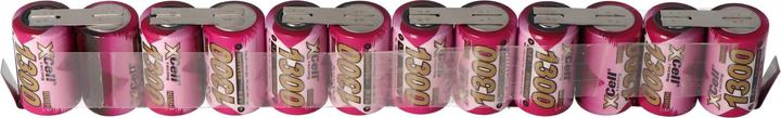 AccuCell Akku bestehend aus 12 2/3A (14.40 V, 1300 mAh)