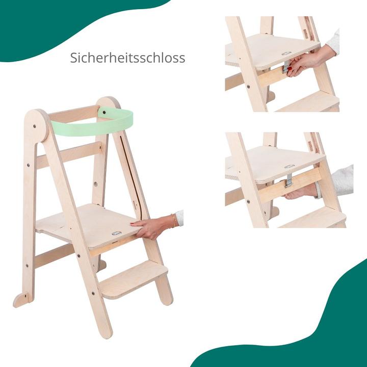 Image du produit MamaToyz Tour d'apprentissage pliable