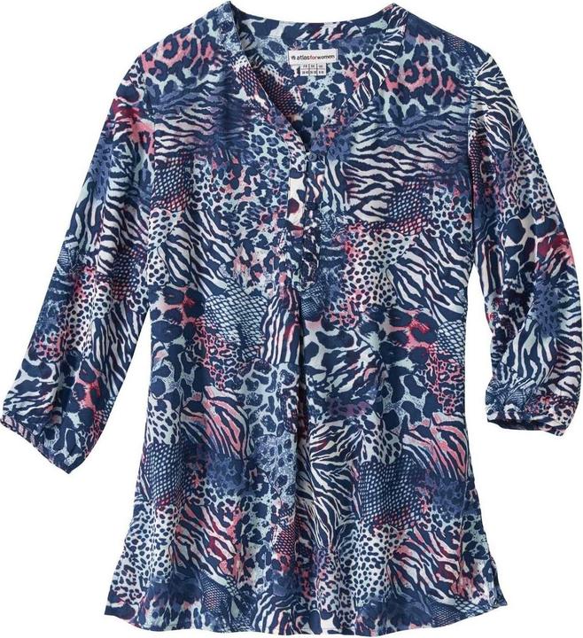 Atlas For Women Animal Print Bluse