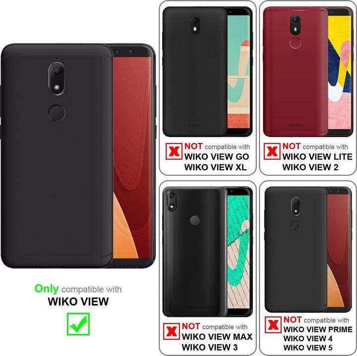 Produktbild Cadorabo TPU Matt Metallic Cover (Wiko View)