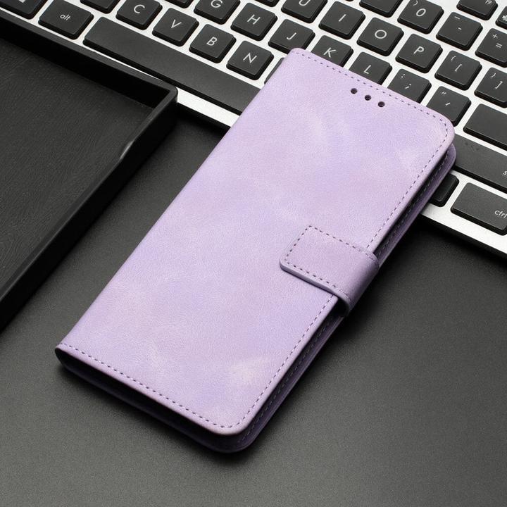 Actual product image Cover-Discount Galaxy S25 / S24 – Wildleder Look Etui im Vintage Design (Samsung Galaxy S24, Samsung Galaxy S25)