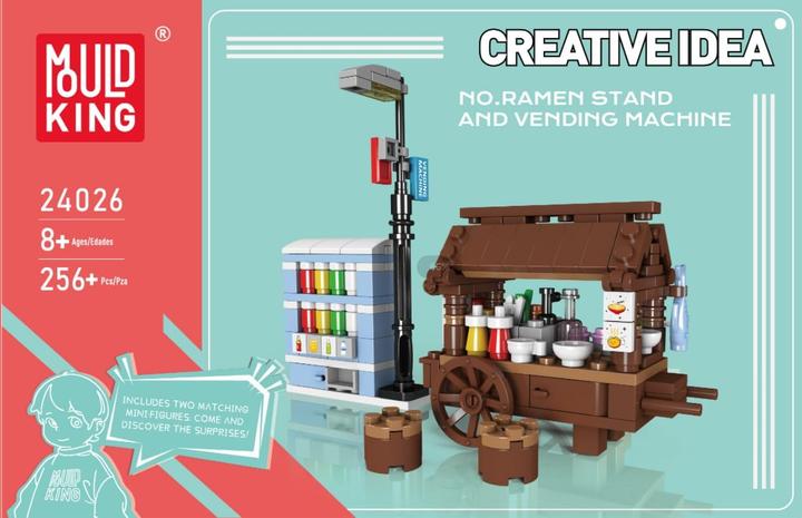 Produktbild Mould King Ramen-Stand & Verkaufsautomat