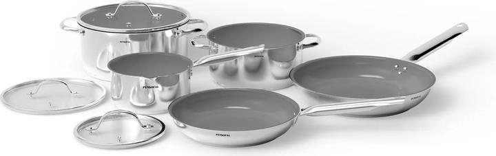 Pensofal 1617 Set 8 pcs - New Era (28 cm, Pan set + pot set, Steel)