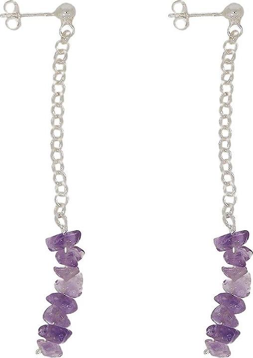 Produktbild Xen Set mit Armband und Ohrstecker Amethyst XSET123 (925 Sterling Silber, 19 cm)