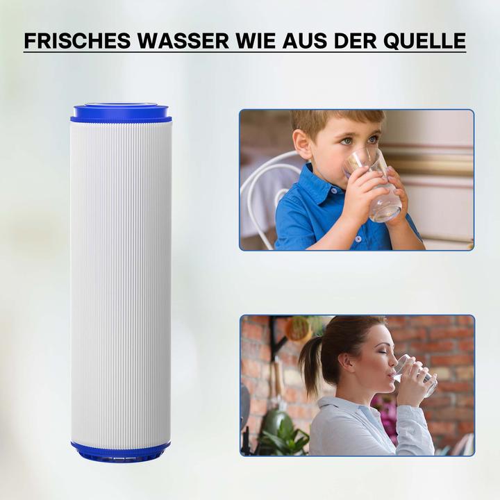 Produktbild Naturewater UDF-10A Aktivkohle Granulat 10" 254mm Wasserfilter Umkehrosmose