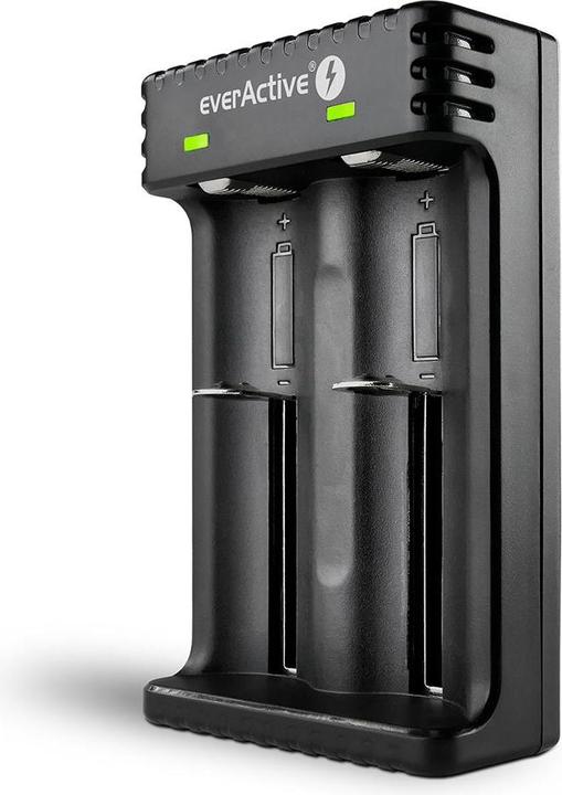 Produktbild Everactive Batterieladegerät für Li-Ionen-Akkus LC-200 (1 Stk., AAA, AA, C, AAAA, 2200 mAh, Ladegerät ohne Akku)