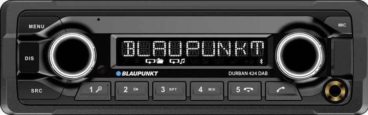 Image du produit Blaupunkt Autoradio DURBAN 424 Heavy Duty |24 V | DAB+ | Bluetooth
