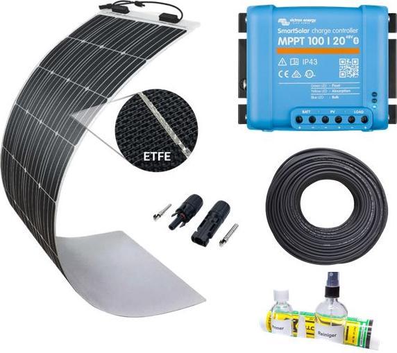Immagine prodotto Swaytronic Set solare da 250W flessibile (250 W)