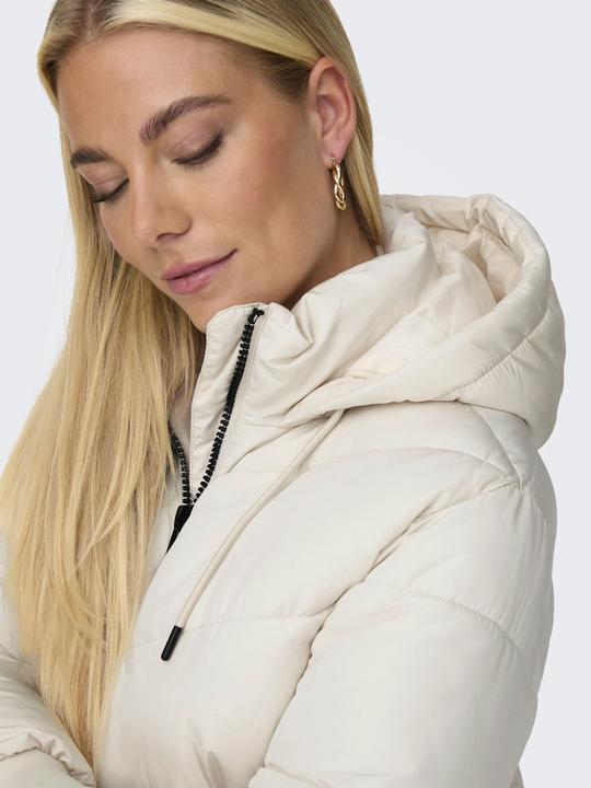 Actual product image Only Maternity Hooded Maternity quilted jacket Quilted coat (M)