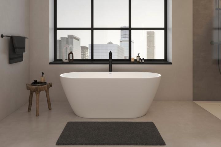Actual product image Duravit Wave single lever bath mixer floor standing