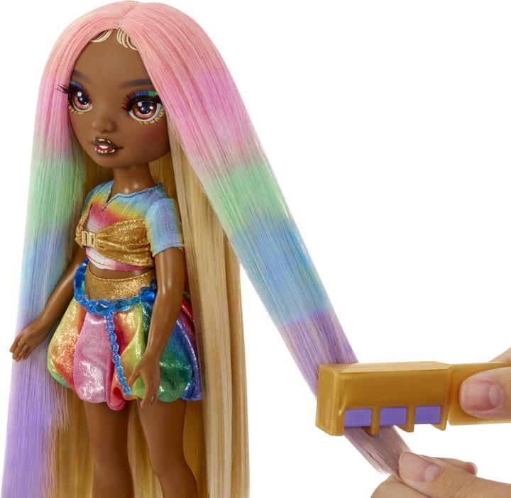 Actual product image MGA Rainbow High Hair Meline Gold