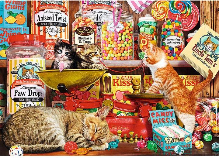 Actual product image Trefl Pz. Snacking cats 1000T (1000 pieces)