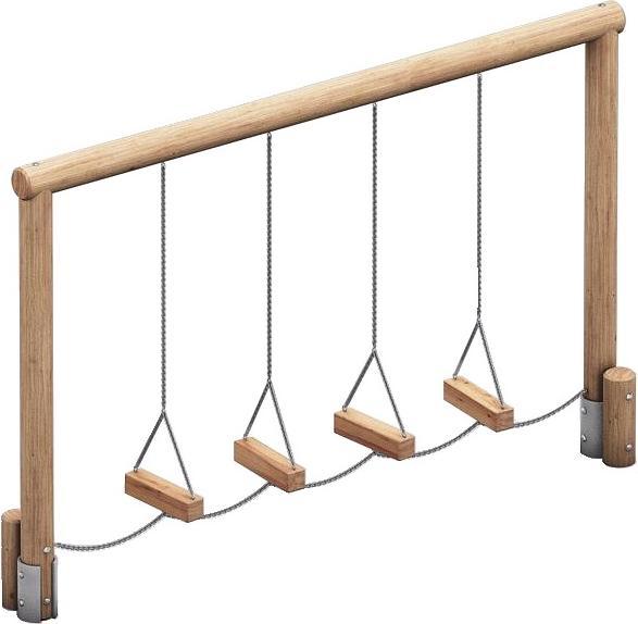 Actual product image Playparc Safari-Parc swing steps (380 cm)