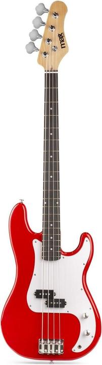 Immagine prodotto Max GigKit per basso elettrico rosso (Basso elettrico, Tiglio, Acero)