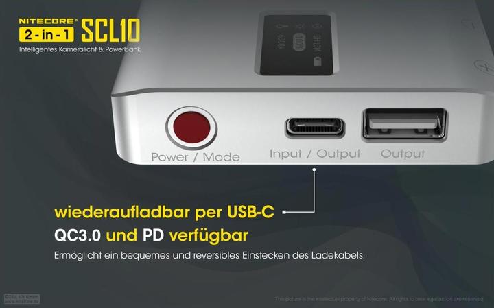 Produktbild Nitecore SCL10 Kameralicht (Weitere Dauerlichter)