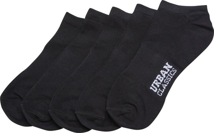 Immagine prodotto Urban Classics Logo No Show Socks 5-Pack (Confezione da 5 pezzi, 35 - 38)
