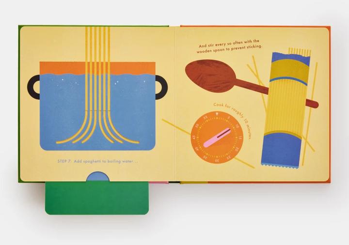 Actual product image Spaghetti! An Interactive Recipe Book (English, Nieminen Lotta, 2023)