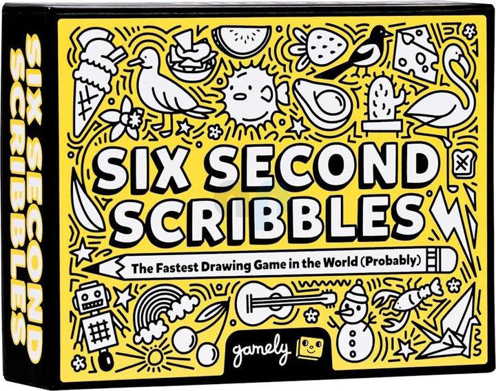 Image du produit Gamely SIX SECOND SCRIBBLES - Le jeu de dessin le plus rapide du monde (Probablay) (Anglais)