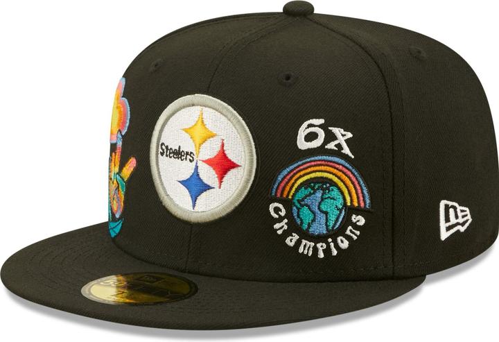 Image du produit New Era 59Fifty Fitted Cap - GROOVY Pittsburgh Steelers (7)