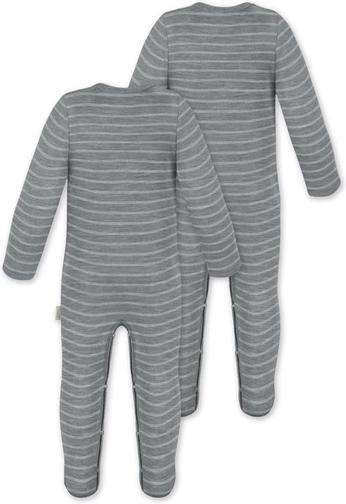 Immagine prodotto Normani Pagliaccetto da 2 pezzi per bambino in merino "Levin" - 9411 (62)