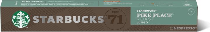 Starbucks Pike Place Roast by Nespresso Medium Roasts (10 x Port.)
