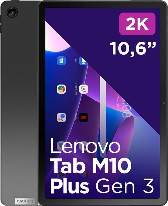 Image du produit Lenovo Tab M10 Plus (3rd Gen) (4G, 10.61", 128 Go, Storm Grey)