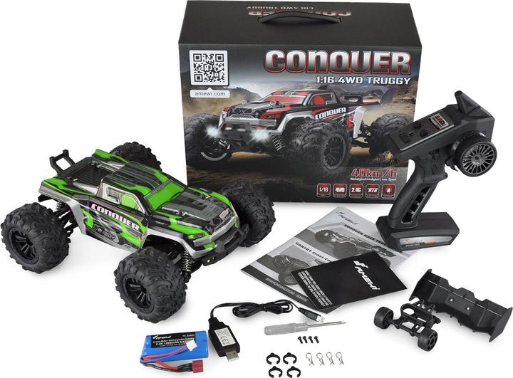 Actual product image Amewi Conquer Truggy (RTR Ready-to-Run)