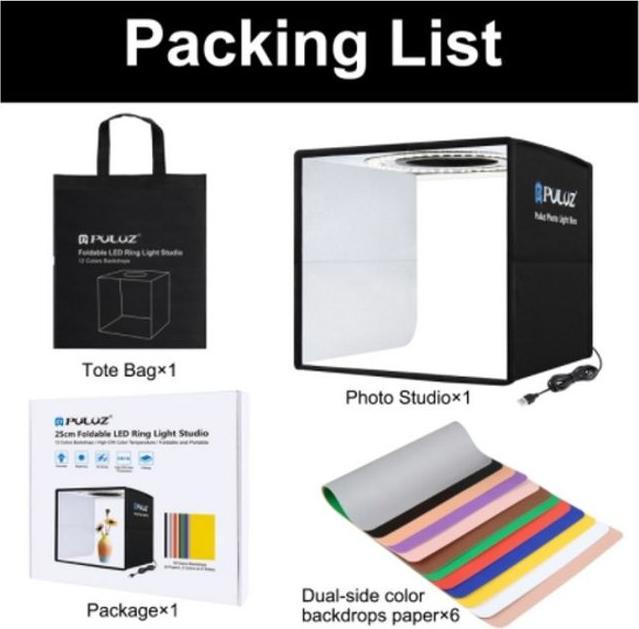 Productafbeelding Puluz Draagbare fotostudio (Andere accessoires)
