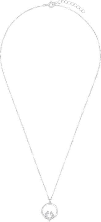 Image du produit Amor Halsschmuck für Damen, 925 Sterling Silber, Zirkonia synth. | Vogel (Argent 925)