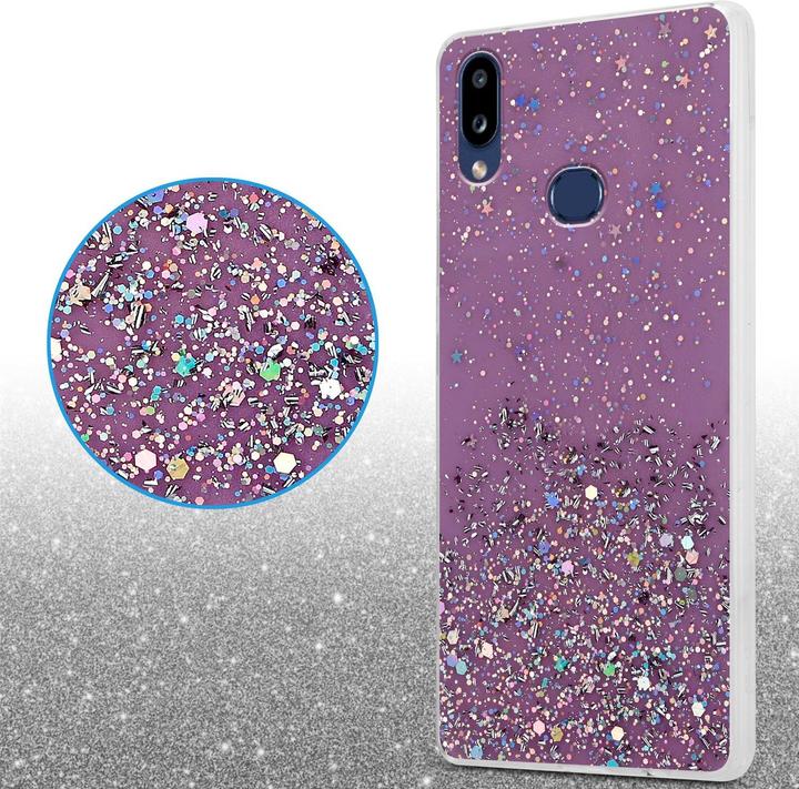 Actual product image Cadorabo TPU cover sparkling glitter (Samsung Galaxy A10s, Samsung Galaxy M01s)