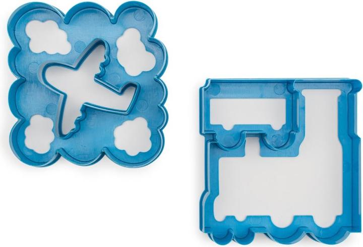 Actual product image Lunch Punch Sandwich Cookie Cutters Transit (Set of 2)