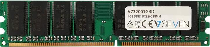 Produktbild V7 DDR-Speicher, 1 GB, 400 MHz, CL3 (32001 GBD) (1 x 1GB, 400 MHz, DDR-RAM, DIMM)