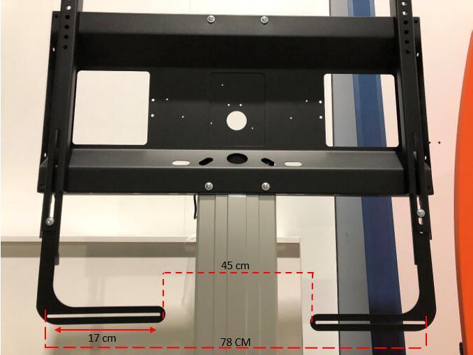 Celexon Soundbar-Halterung für Displayständer Professional Plus und Expert Serie