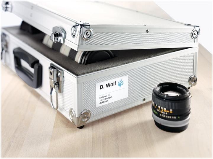 Actual product image HERMA Power labels A4