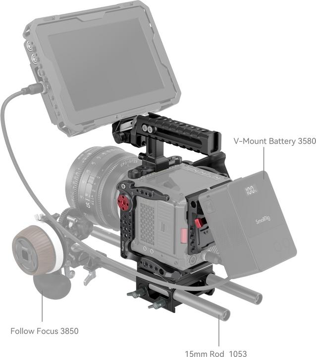 Produktbild SmallRig Cage RED KOMODO Advanced Kit (Diverses Video Zubehör)