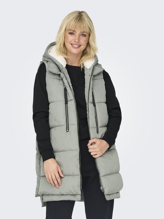 Actual product image Only Hooded waistcoat Down waistcoat (M)