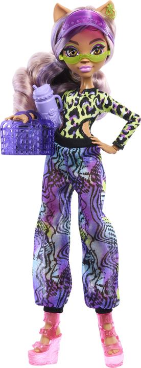 Actual product image Monster High Scare-adise Island Clawdeen Wolf Doll