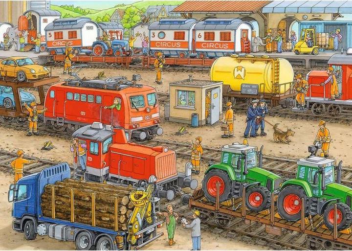 Immagine prodotto Ravensburger Alla stazione ferroviaria (24 pezzi)