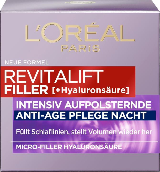 Produktbild L'Oréal Paris Loreal, Revitift Füllstoff, Nachtcreme, 50 ml (50 ml, Nachtcreme)