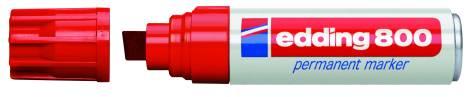Produktbild Edding Permanent Marker 800 (Rot, 12 mm, 1 x)